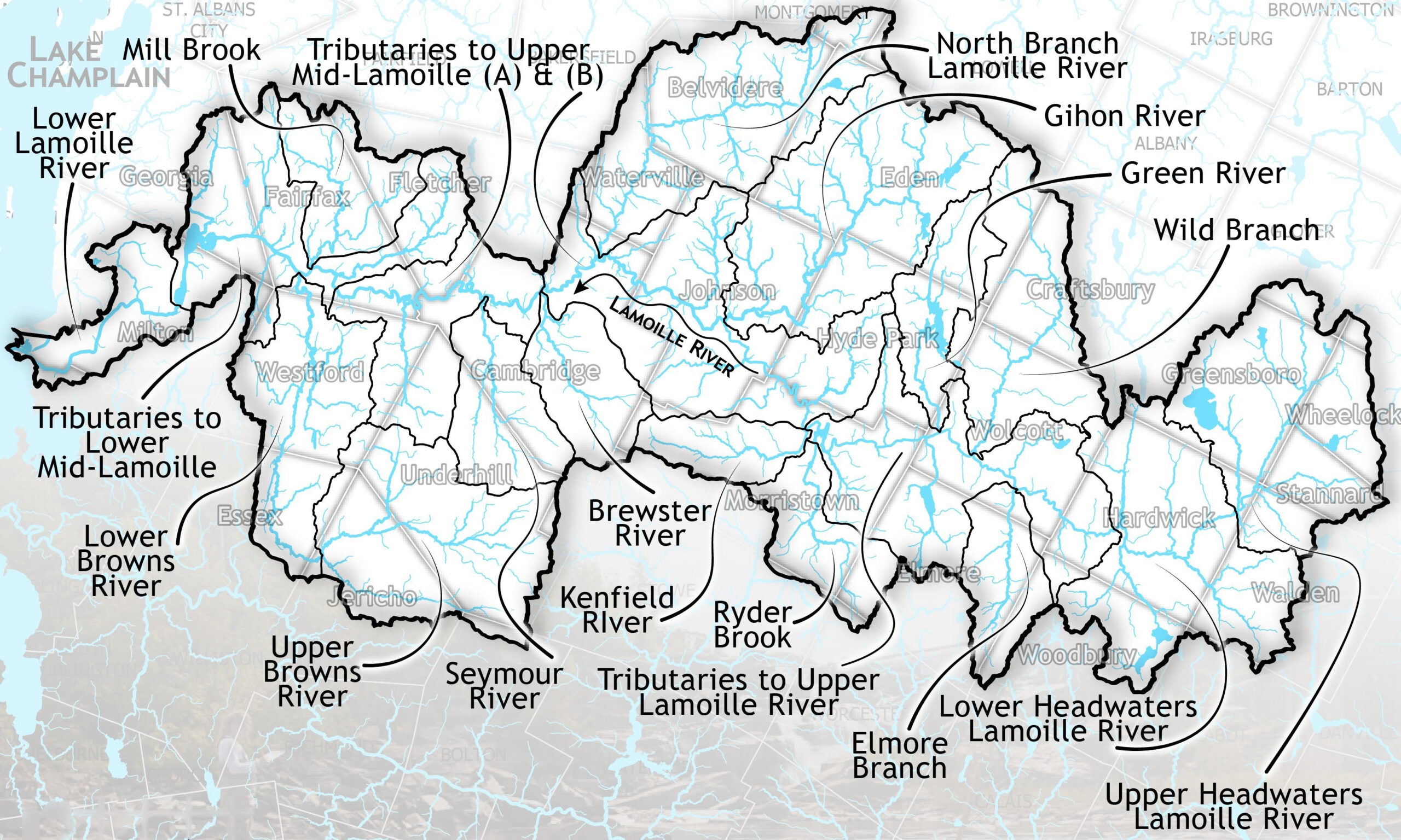 Lamoille Basin Map