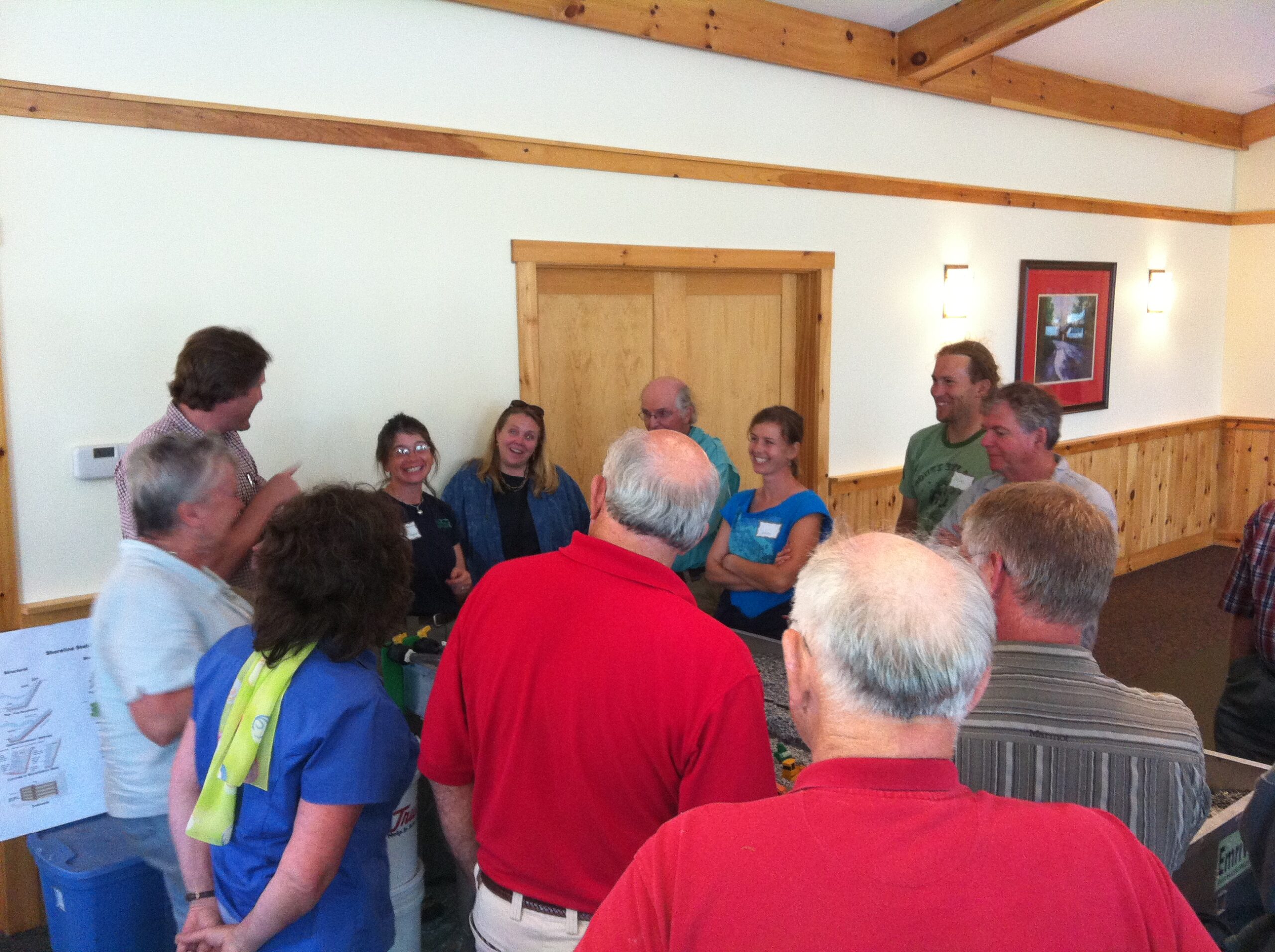 People Attending Shoreline Workshop