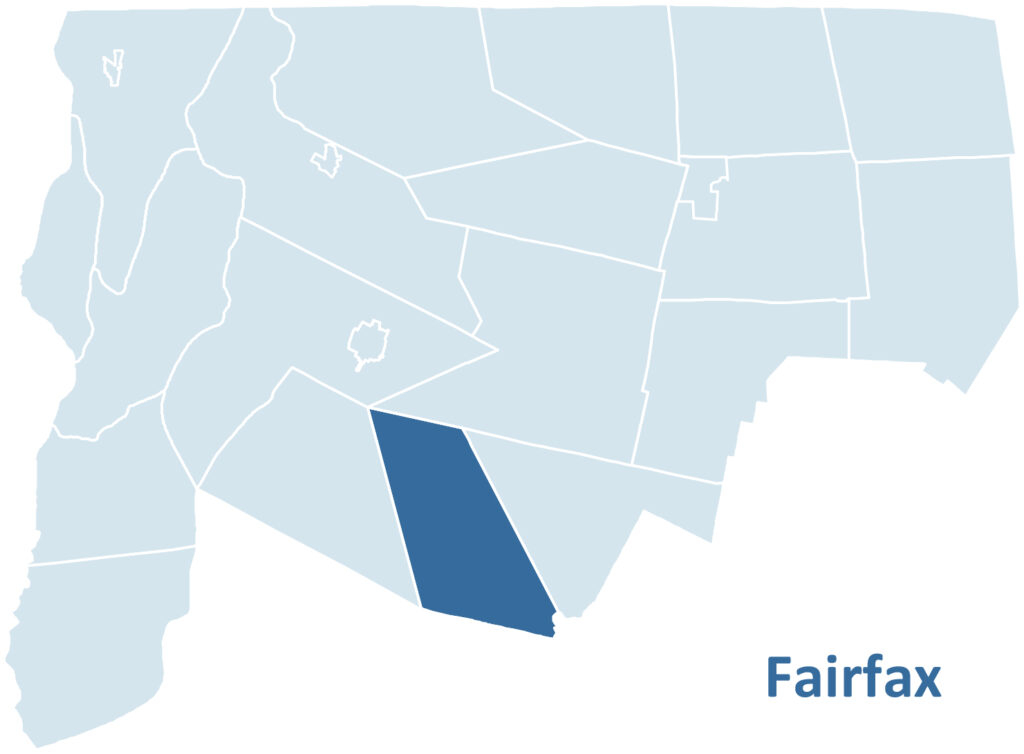 Fairfax Location Map