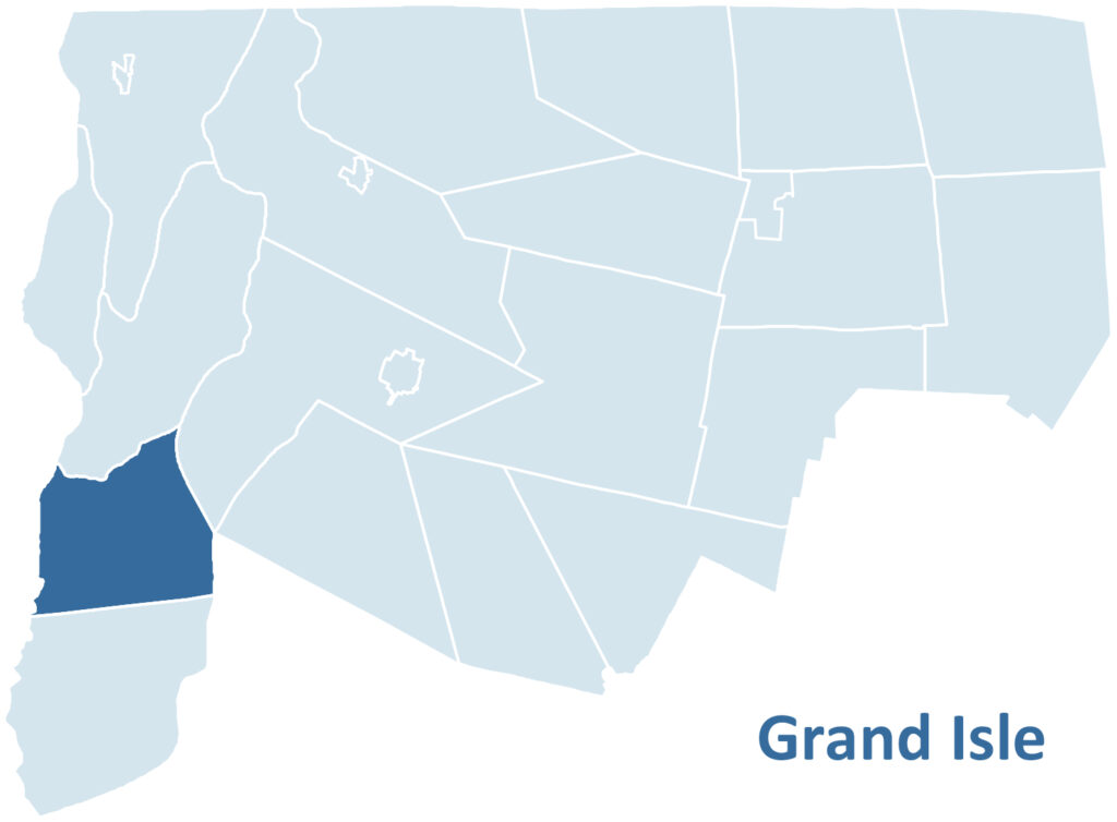 Grand Isle Location Map