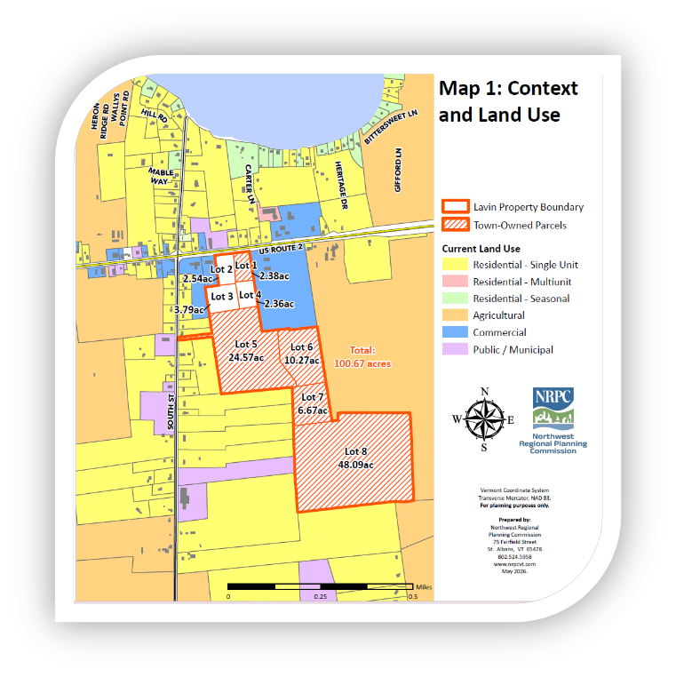 Lavin Property Map - Shows Context and Land Use